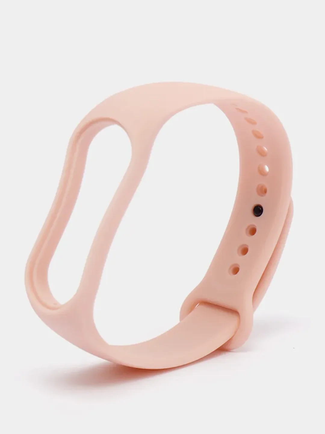 Пудровый силиконовый ремешок Xiaomi Mi Band 7