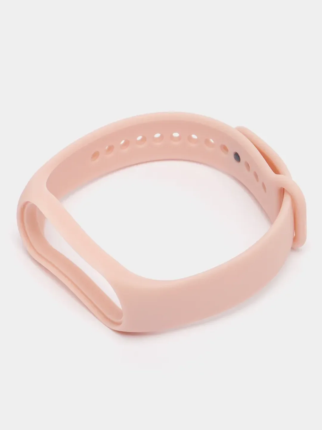 Пудровый силиконовый ремешок Xiaomi Mi Band 7
