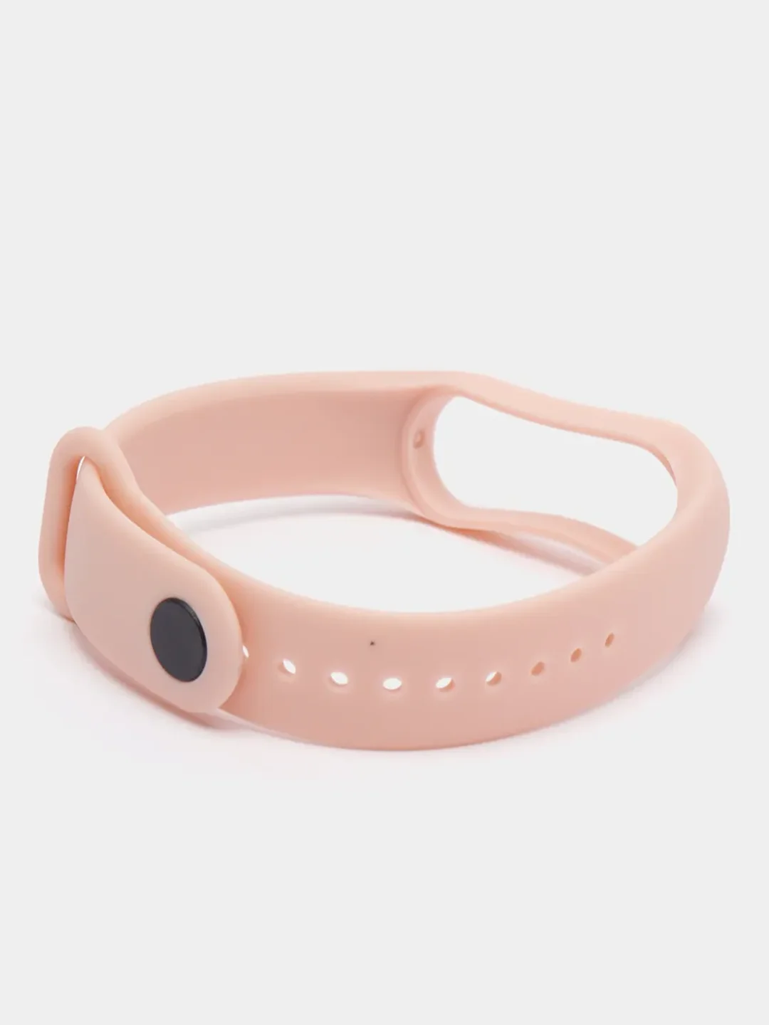 Пудровый силиконовый ремешок Xiaomi Mi Band 7