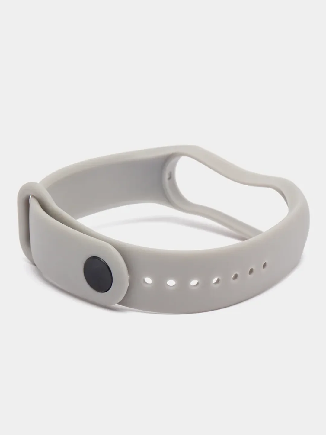 Серый силиконовый ремешок Xiaomi Mi Band 7