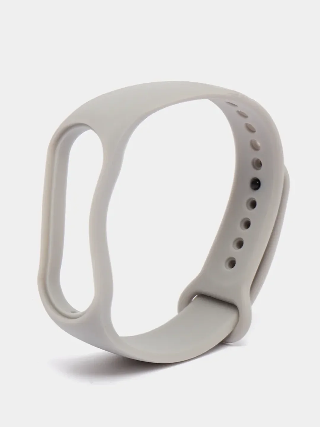 Серый силиконовый ремешок Xiaomi Mi Band 7