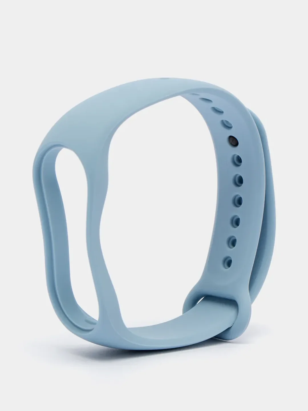 Небесно-голубой силиконовый ремешок Xiaomi Mi Band 7