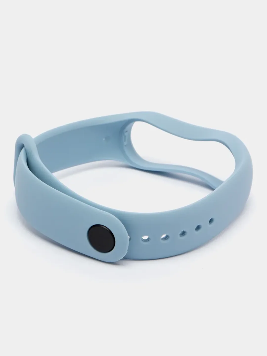 Небесно-голубой силиконовый ремешок Xiaomi Mi Band 7