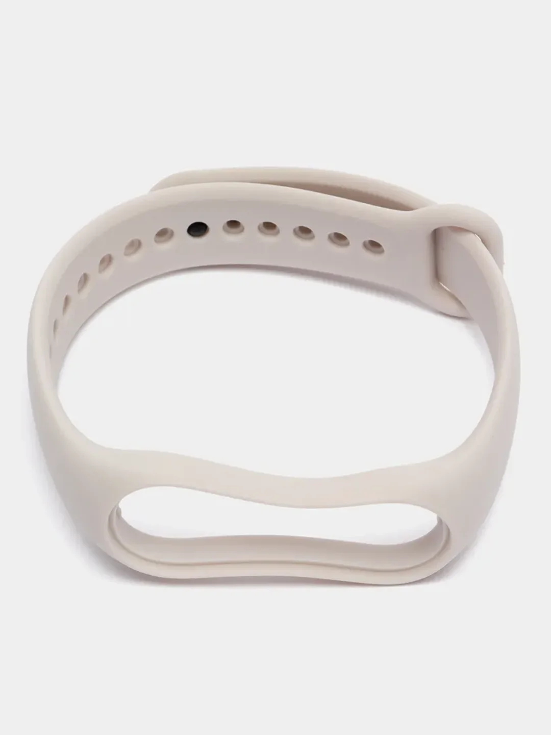 Светло-бежевый силиконовый ремешок Xiaomi Mi Band 7