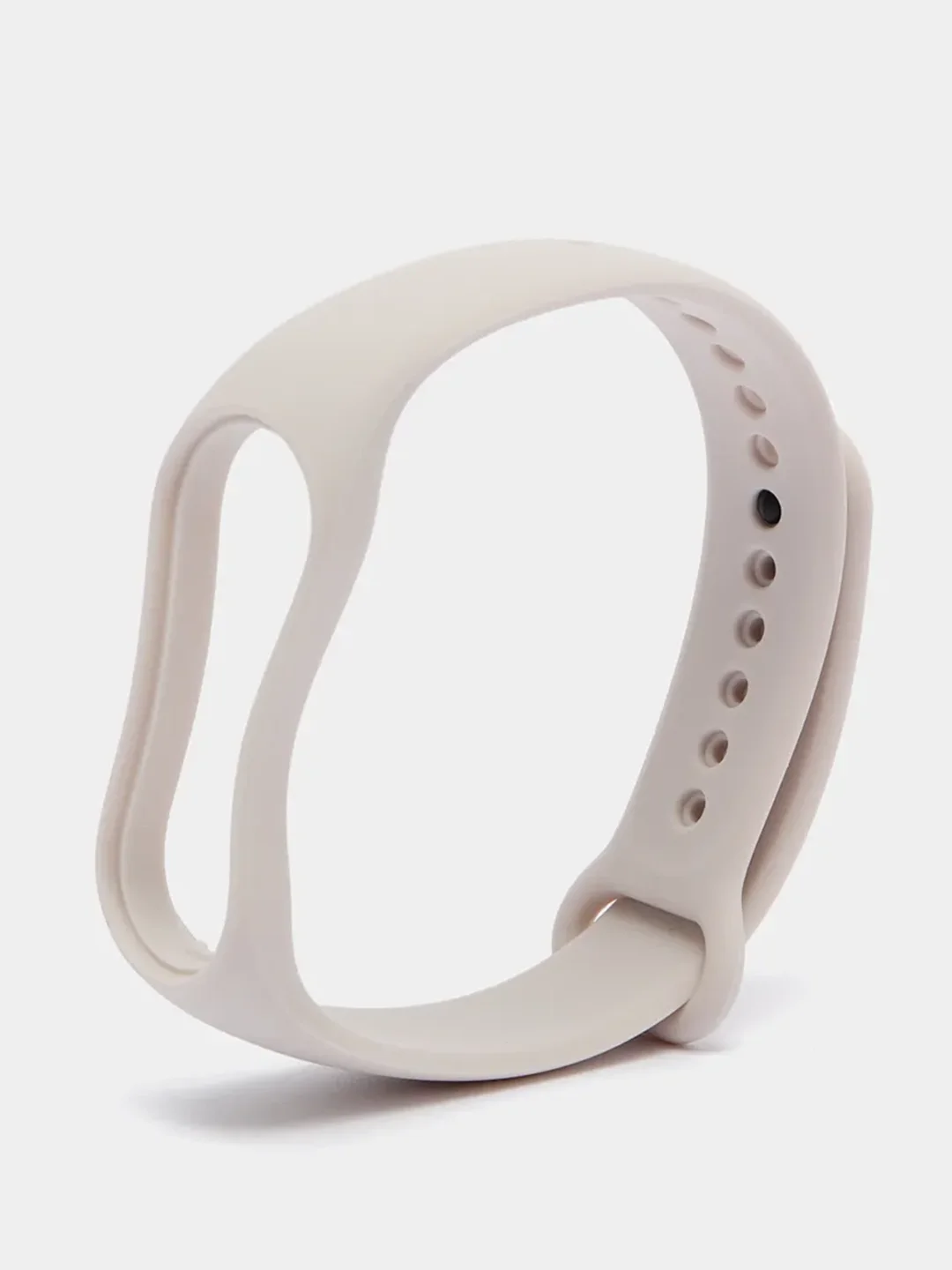 Светло-бежевый силиконовый ремешок Xiaomi Mi Band 7