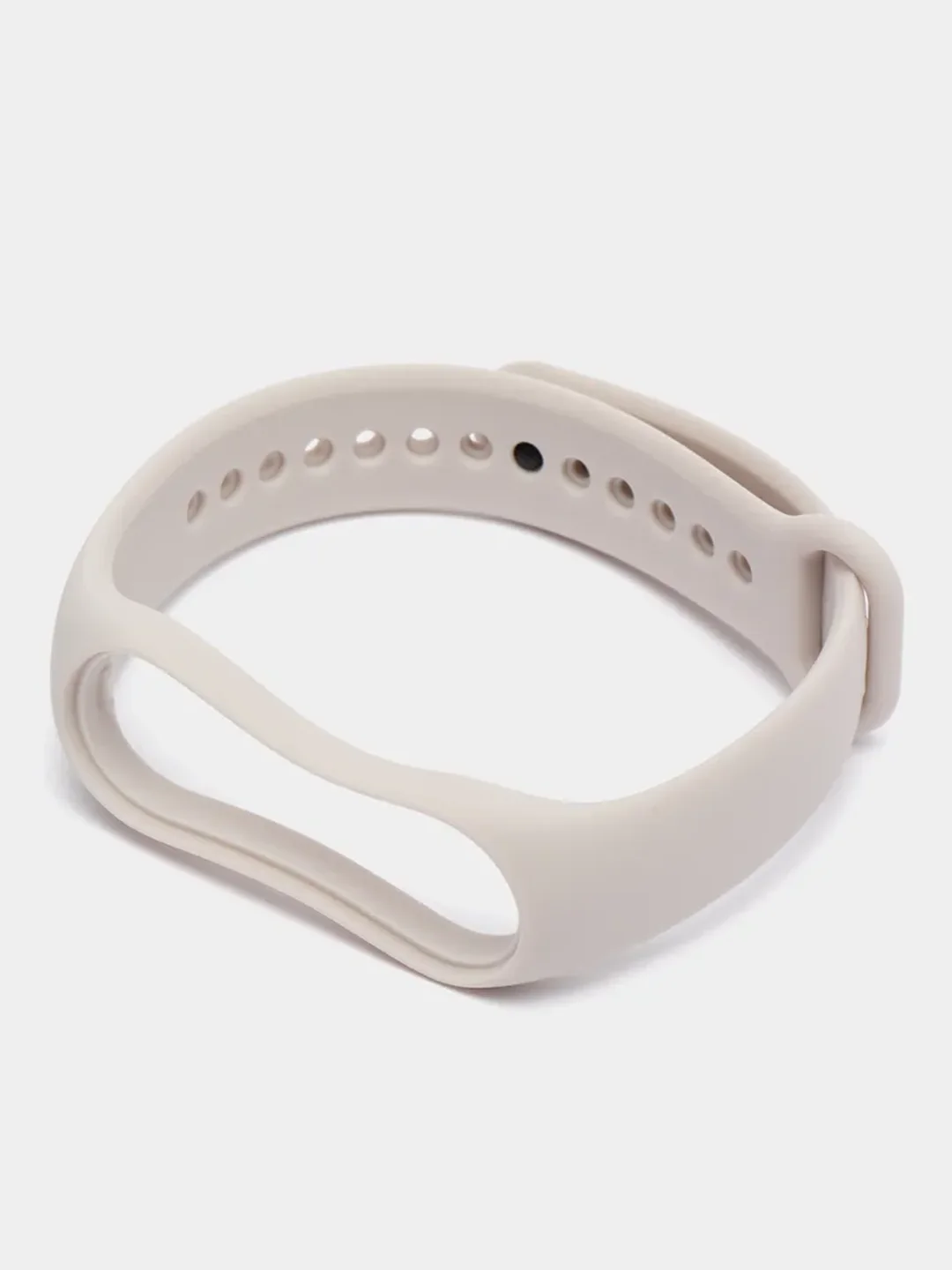 Светло-бежевый силиконовый ремешок Xiaomi Mi Band 7