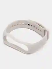 Светло-бежевый силиконовый ремешок Xiaomi Mi Band 7