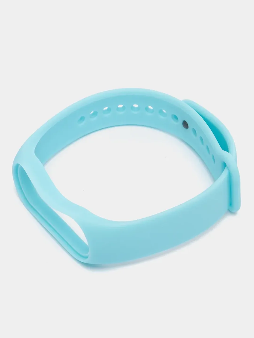 Голубой силиконовый ремешок Xiaomi Mi Band 7