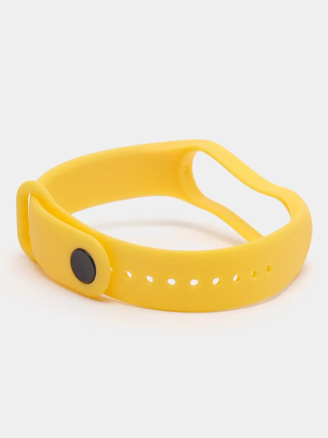 Желтый силиконовый ремешок Xiaomi Mi Band 7