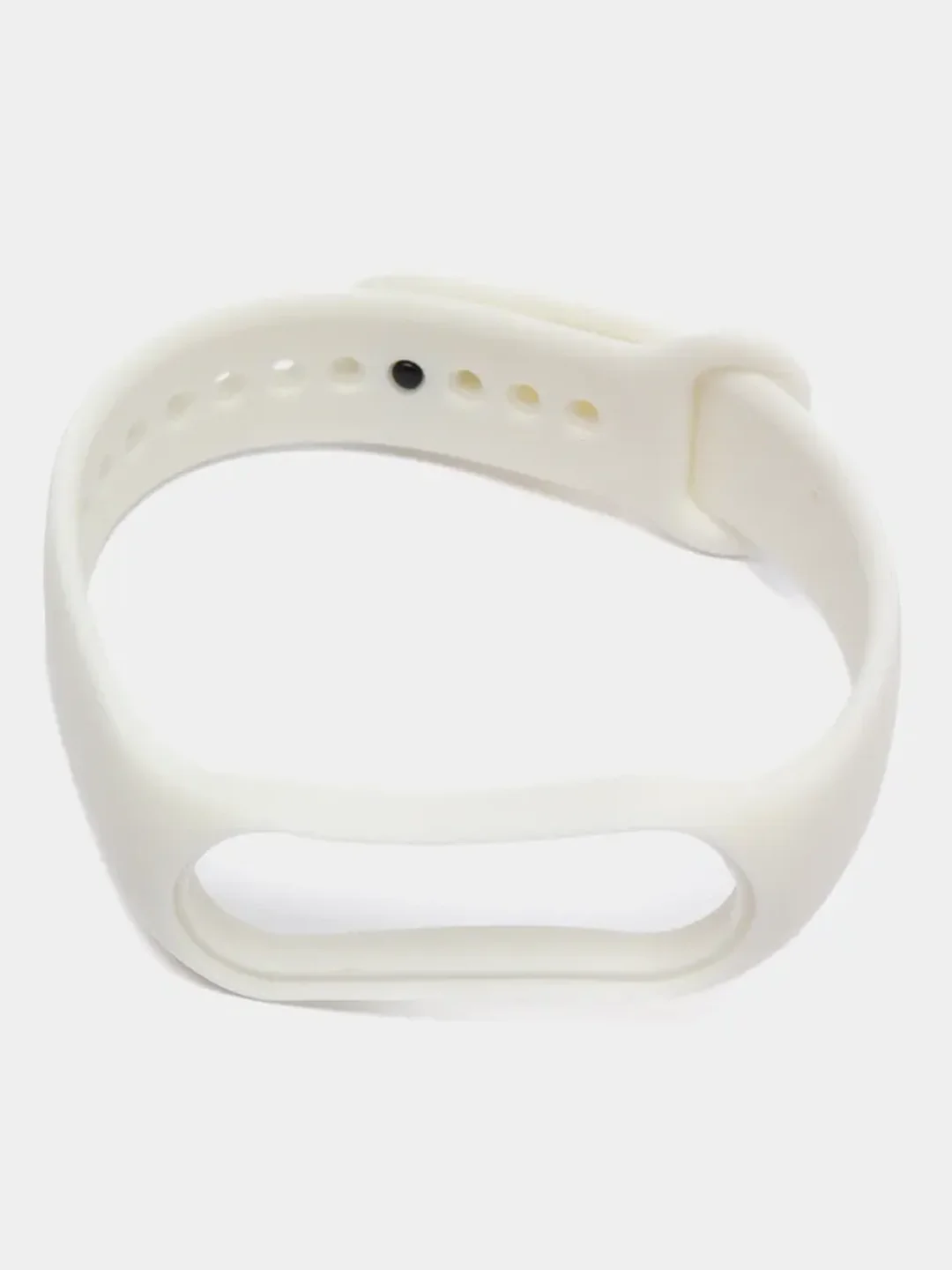 Белый силиконовый ремешок Xiaomi Mi Band 7