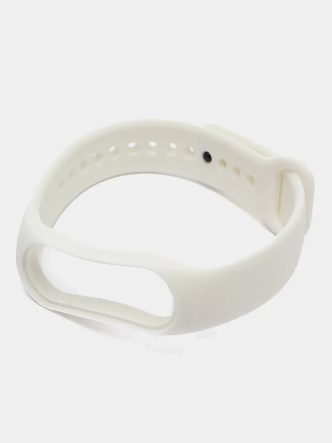 Белый силиконовый ремешок Xiaomi Mi Band 7