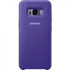 Фиолетовый чехол силиконовый для Samsung Galaxy J3, J4, J4+, J5, J6, J6+, J7, J8, S8+, S8, S9