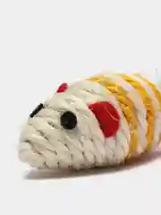 Мышь из сизаля, игрушка для кошек и котят, когтеточка для животных, игрушка для животных