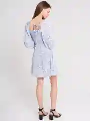 Платье женское мини, летнее, шифоновое, короткое