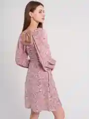 Платье женское мини, летнее, шифоновое, короткое