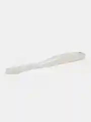 Белый приманка силиконовая для рыбалки, 3 D глаза, 100 мм, 5,3 г, 2 штуки