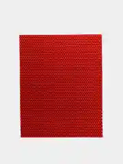 Красный коврик для сушки посуды, 40 х 50