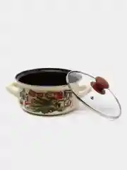 Набор эмалированных кастрюль "Римские каникулы", 3 штуки, 2 л, 3 л, 4 л