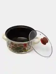 Набор эмалированных кастрюль "Римские каникулы", 3 штуки, 2 л, 3 л, 4 л
