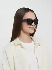 Черный очки солнцезащитные женские, американский стиль