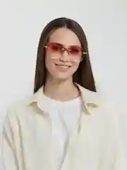 Очки женские солнцезащитные, PINK