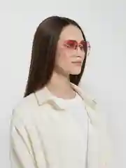 Очки женские солнцезащитные, PINK