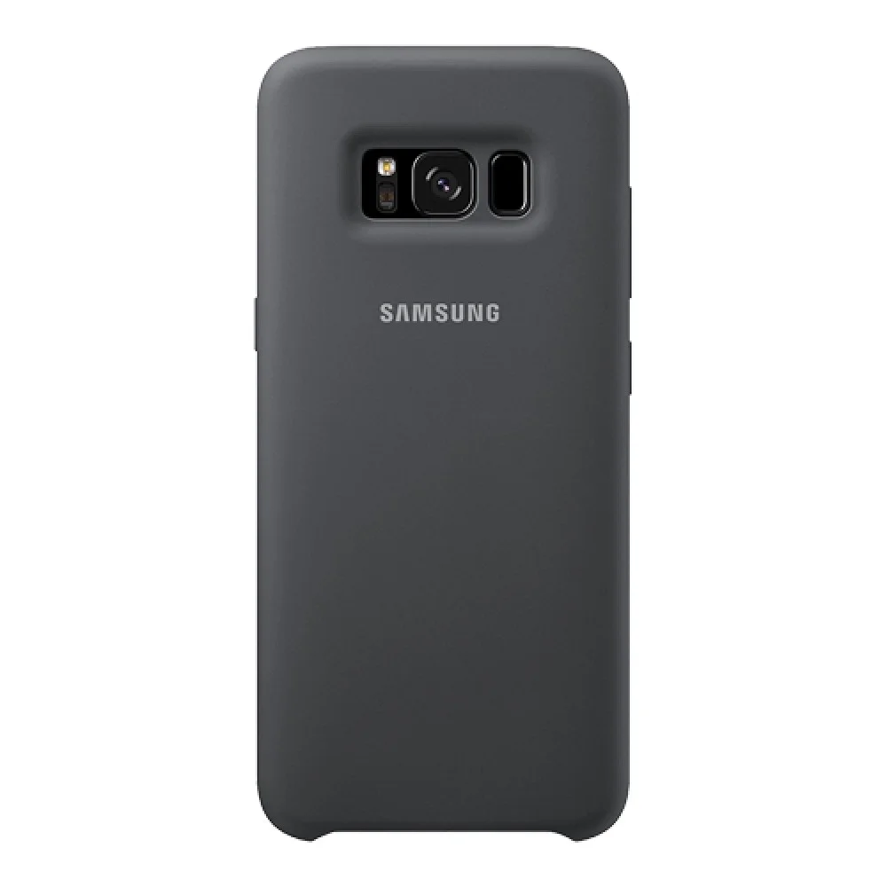 Серый чехол силиконовый для Samsung Galaxy J3, J4, J4+, J5, J6, J6+, J7, J8, S8+, S8, S9