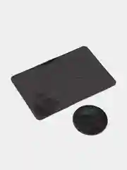 Аметистовый коврик в подстаканник + коврик на панель с эмблемой и лейблом