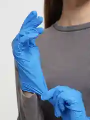 Перчатки смотровые нитриловые, нестерильные, одноразовые, 100 штук