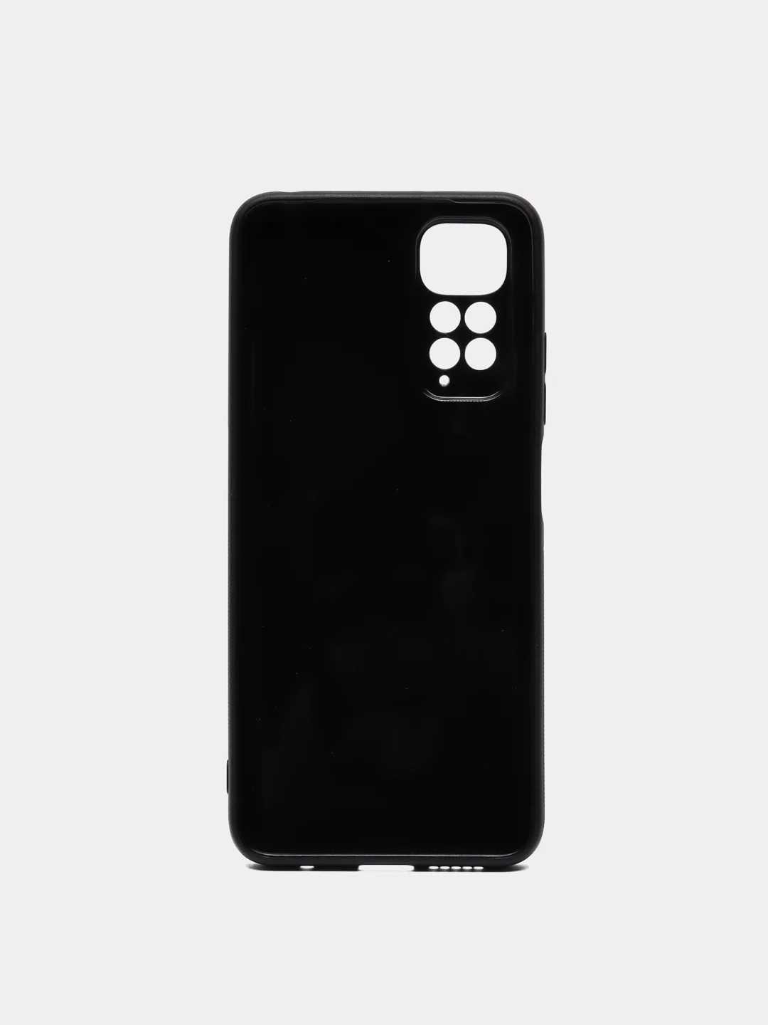 Черный чехол карбон с защитой камеры на Redmi Note 11 4G 2022 "6,43 ", Note 11S