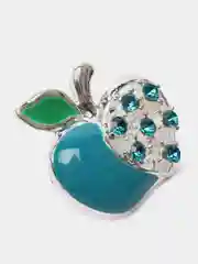 Голубой брошь женская