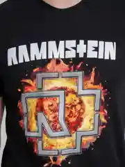 Футболка с принтом Rammstein (Рамштайн) из хлопка унисекс
