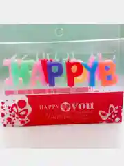 Свечи для торта "Happy birthday"