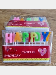 Свечи для торта "Happy birthday"