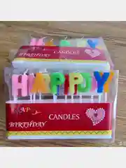 Свечи для торта "Happy birthday"