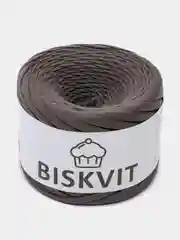 Угольный пряжа Трикотажная Biskvit 100% Хлопок 330г 100м ( Бисквит Часть 1 )