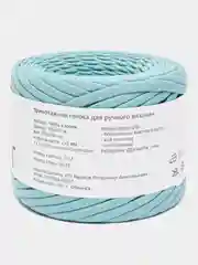 Мятный пряжа Трикотажная Biskvit 100% Хлопок 330г 100м ( Бисквит Часть 1 )