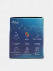 Гирлянда-нить 5 м, шарики белые, IP20, 20 LED, мульти RG/RB, мигание, 220 В