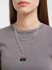 Цепочка на шею "Вишня"