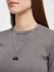 Цепочка на шею "Вишня"
