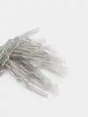 Гирлянда-нить, 4 м, IP20, прозрачный провод, 40 LED, свечение синее, 2 режима, AAх3