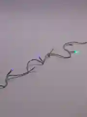 Гирлянда-нить, 4 м, IP20, прозрачный провод, 40 LED, свечение синее, 2 режима, AAх3