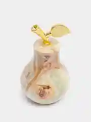 Белый изделия из натурального камня, фрукты из оникса