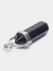 Индиго подвеска из натурального камня
