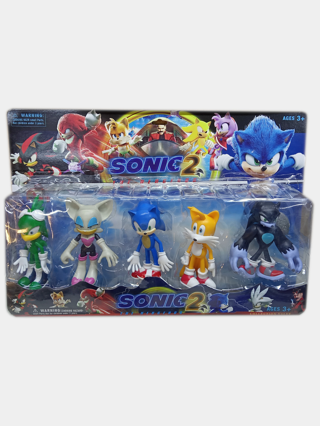 Игрушка фигурки Sonic, соник набор 3 в 1 и 5 в 1, 12 см купить по цене 997  ₽ в интернет-магазине KazanExpress