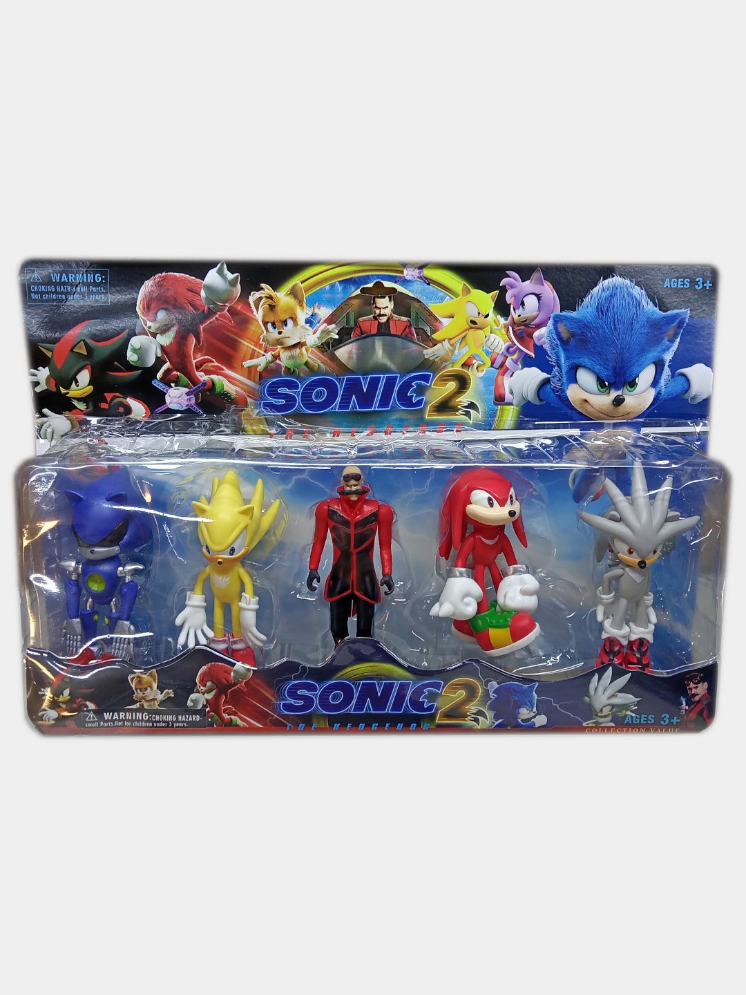 Игрушка фигурки Sonic, соник набор 3 в 1 и 5 в 1, 12 см купить по цене 997  ₽ в интернет-магазине KazanExpress