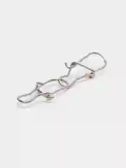 Серый карабин рыболовный, 10 штук