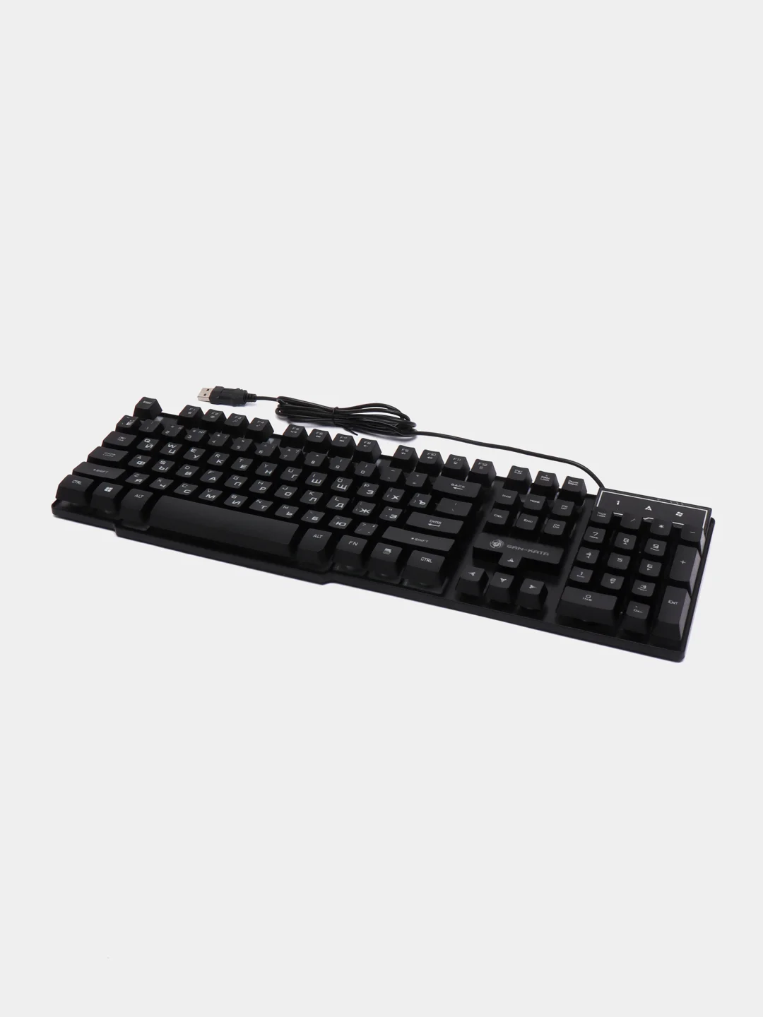 Черный мультимедийная игровая клавиатура Dialog Gan-Kata KGK-15U, с подсветкой