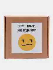 Черный подарочный набор 2 в 1 "Мне подарили"