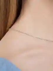 Цепочка на шею Сердечки